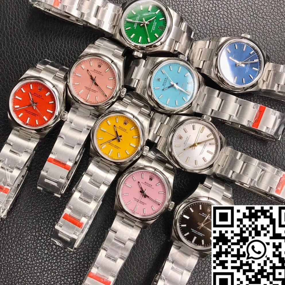 Oyster EW Rolex Turquoise Blue M277200-0007 Dial Factory Perpetual 31MM 0308